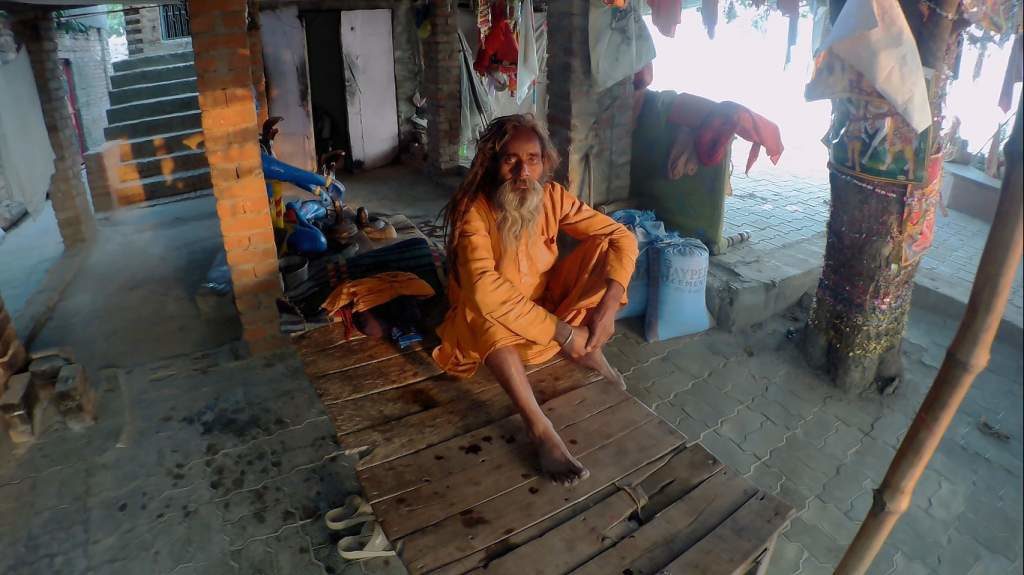 Another sadhu at Mehandipur