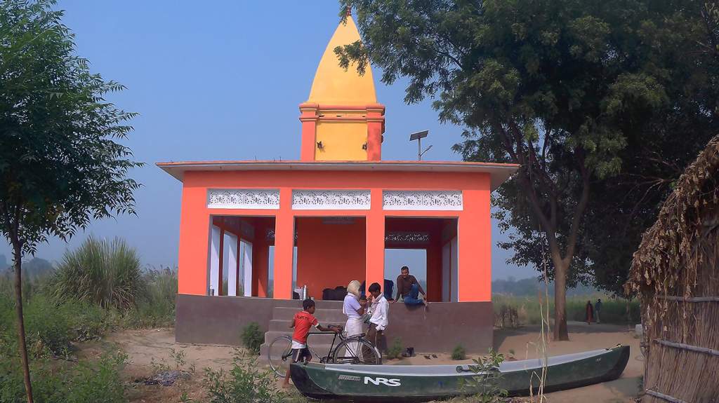 I slept in this temple at Kanigada