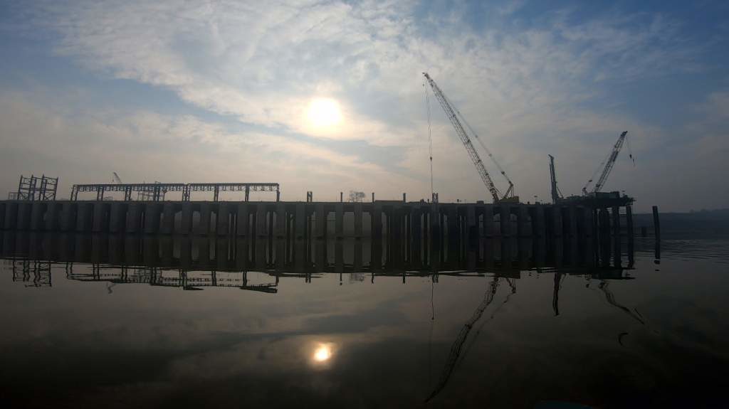 River port being constructed at Samda