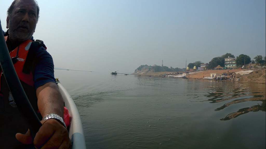 Balua Ghat on the banks of the Yamuna