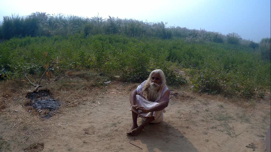 A village elder at Kanigada with dreams of becoming a sadhu