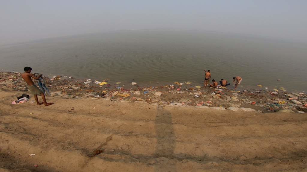 Patipul Ghat was full of trash